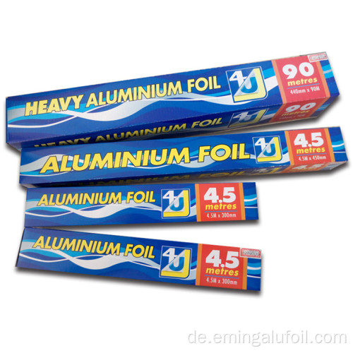 Food Grade Aluminiumfolie Papierpackung Futter